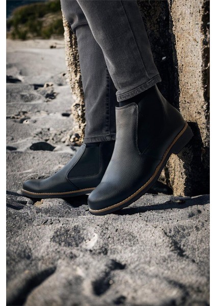 Bilekte Klasik Erkek Chelsea Bot SİYAH modelleri