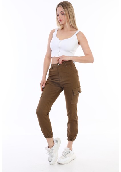 Vizon Kargo Cepli Gabardin Kumaş Pantolon indirimleri