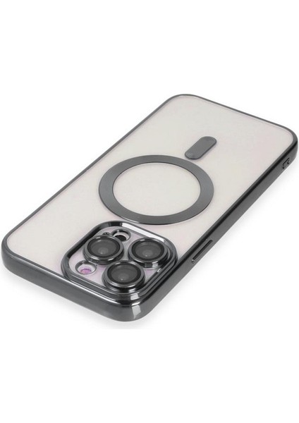 Apple iPhone 15 Plus Kılıf Magsafe Kamera Lensli Korumalı Şeffaf Silikon Kapak indirimleri