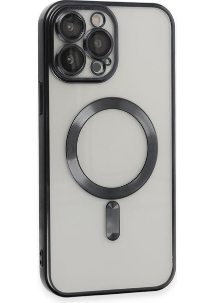 Apple iPhone 15 Pro Kılıf Magsafe Kamera Lensli Korumalı Şeffaf Silikon Kapak fırsatları