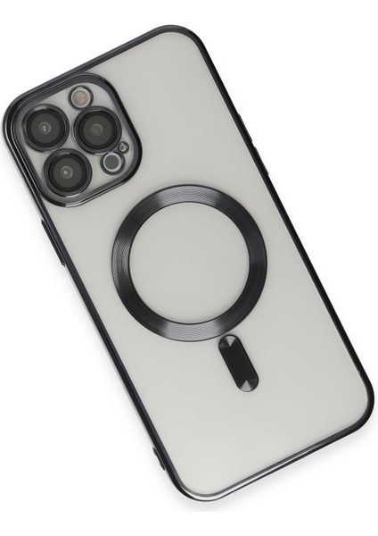 Apple iPhone 15 Pro Kılıf Magsafe Kamera Lensli Korumalı Şeffaf Silikon Kapak indirimleri