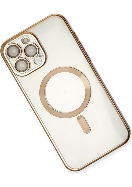 Apple iPhone 15 Pro Max Kılıf Magsafe Kamera Lensli Korumalı Şeffaf Silikon Kapak fırsatları