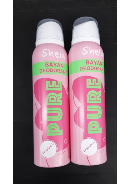 Deodorant Pure 2 x 150 ml Parfümlü
