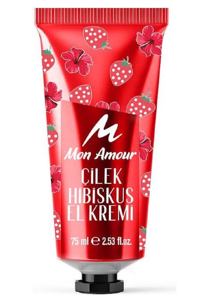Mon Amour Çilekli&hibiskus El Kremi
