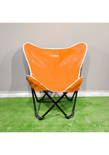 Butterfly Katlanabilir Kamp Sandalyesi Turuncu