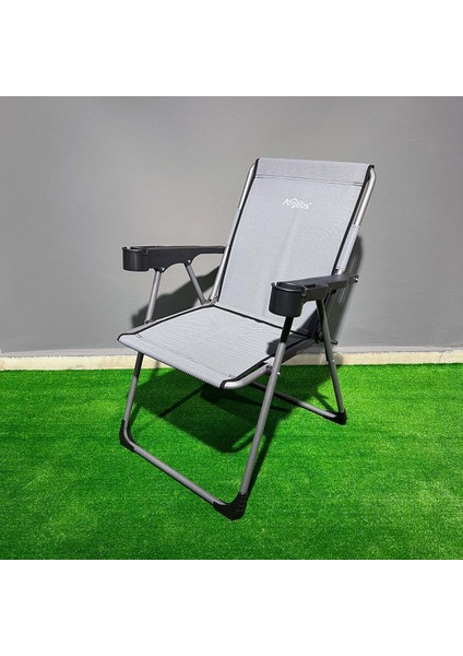 Rock Katlanabilir Kamp Sandalyesi Bardaklı - Su Yeşili (A-03) fiyatları