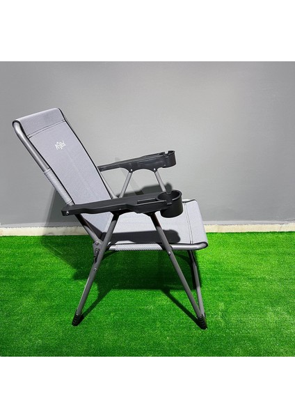 Rock Katlanabilir Kamp Sandalyesi Bardaklı - Su Yeşili (A-03) fırsatları