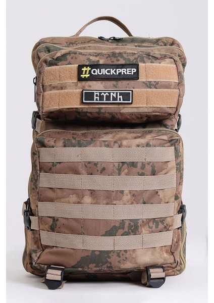 45L Kamuflaj Taktik Sırt Çantası | Outdoor, Kamp, Askeri Stil, Su Geçirmez, Çok Gözlü modelleri