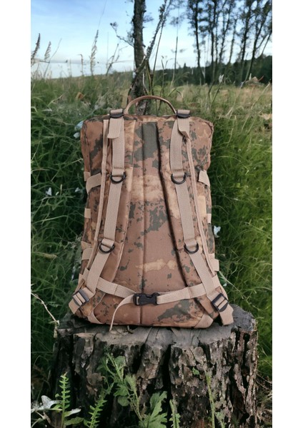 45L Kamuflaj Taktik Sırt Çantası | Outdoor, Kamp, Askeri Stil, Su Geçirmez, Çok Gözlü fırsatları