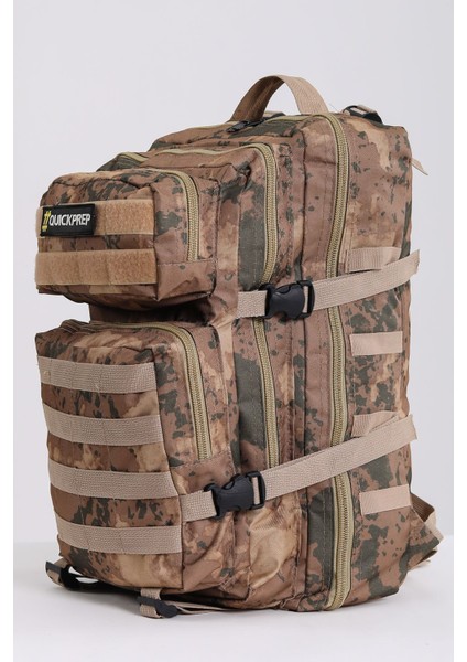 45L Kamuflaj Taktik Sırt Çantası | Outdoor, Kamp, Askeri Stil, Su Geçirmez, Çok Gözlü indirimleri