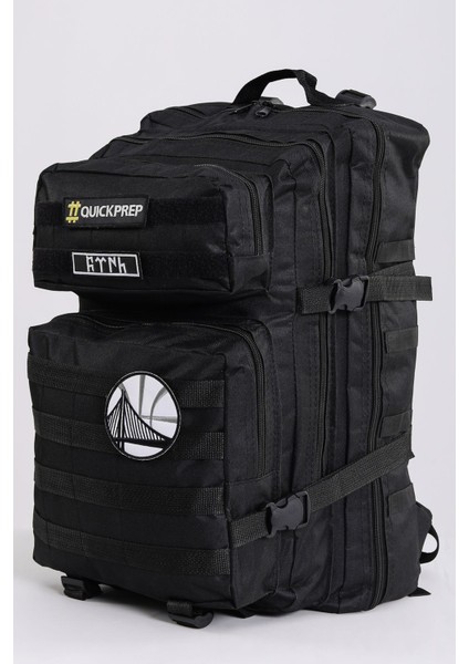 45L Siyah Taktik Sırt Çantası | Outdoor, Kamp, Spor ve Günlük Kullanım İçin Su Geçirmez Çanta modelleri