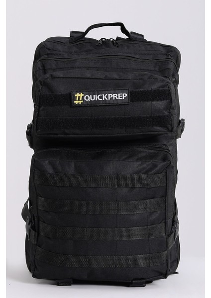 45L Siyah Taktik Sırt Çantası | Outdoor, Kamp, Spor ve Günlük Kullanım İçin Su Geçirmez Çanta fırsatları