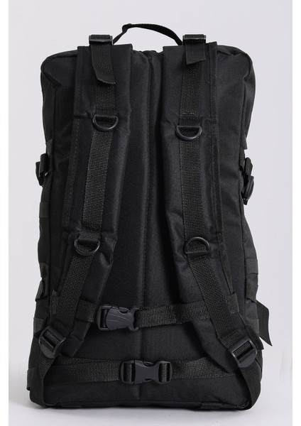 45L Siyah Taktik Sırt Çantası | Outdoor, Kamp, Spor ve Günlük Kullanım İçin Su Geçirmez Çanta indirimleri