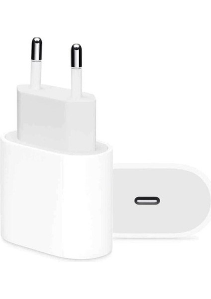 Bggtech Apple iPhone 14/14 Pro/ 15 /15 Pro Max Telefonlarla Uyumlu 20W Hızlı Adaptör