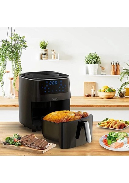 Xxl Easy Fryer & Grill Steam 3'ü 1 Arada Teknoloji Hava ile Kızartma, Izgara ve Buharlı Pişirici  Airfryer