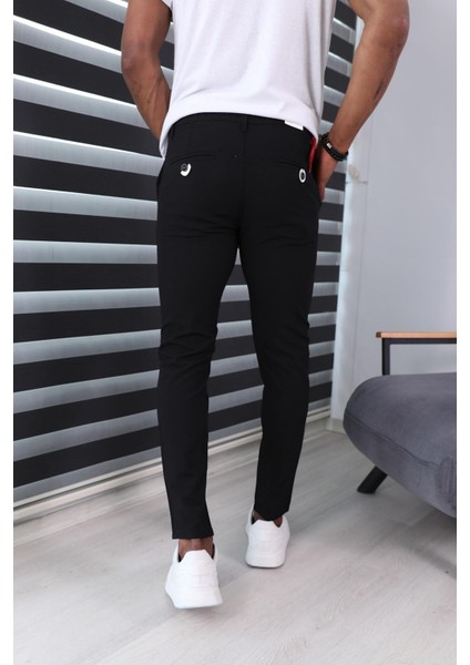 Wuffle Kumaş Parçacık Desenli Jogger Pantolon