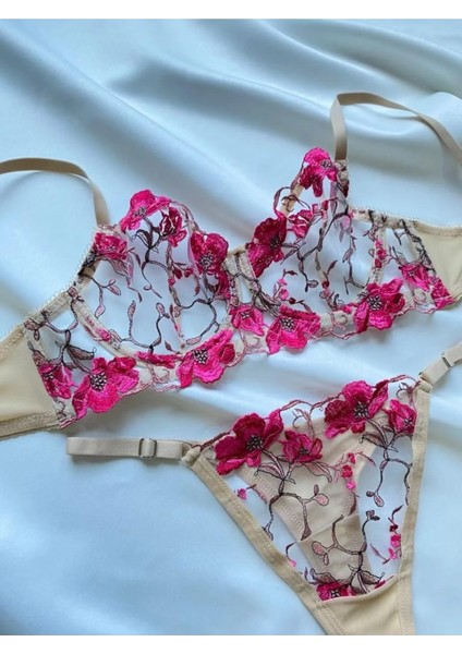 Madame Blume Lingerie - Blume Balenli Bralet Takımı