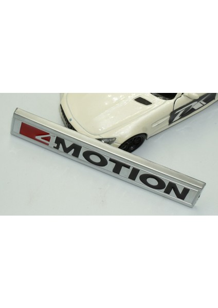 Volkswagen 4 Motion Bagaj 3m 3D Krom Metal Logo Amblem Arma