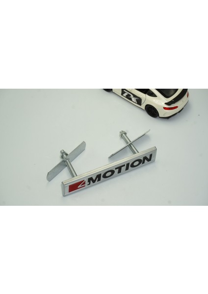 Volkswagen 4 Motion Ön Panjur 3D Krom Metal Logo Amblem Arma