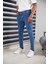 Mavi Kot Pantolon Slim Fit Likralı Renk Solması Yapmaz Yüksek Kaliteli Jeans Kot Pantolon 1