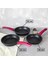 Elit Granit Döküm 3 Lü Tava Seti 18-20-22 cm 2