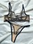 Madame Blume Lingerie Black Cream Balenli Bralet Takımı 1