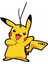 Cartoon Pikachu Tasarımlı Premium Oto Araç Kokusu 1
