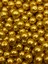 14MM Sarı / Gold Altınsarısı Renk Cam Inci Boncuk, Takı Aksesuar Yapım Boncuğu (100GR,-30 Adet) 1
