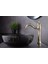 Çanak Lavabo Bataryası Mat Gold Lavabo Musluğu Vintage Model Mat Altın Çanak Lavabo Bataryası 1