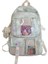 Çok Bölmeli Aksesuarlı Sırt Çantası - Pembe (Yurt Dışından) 1