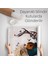 Sürreal Şapkalı Geyik Dekoratif Duvar ÖRTÜSÜ-HALISI-6468 5