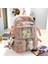 Çok Bölmeli Büyük Kapasiteli Sırt Çantası - Pembe (Yurt Dışından) 4