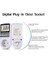 Dijital Plug-In Zamanlayıcı Soket LCD Ekran Eu Fiş (Yurt Dışından) 4