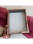 Siyah 30X40 cm Fotoğraf Bölümsüz Yarı Rose Gold Isimsiz Ledsiz Gül Saklama Kutusu 3