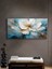 Abstract Art Flower Dekoratif Kanvas Tablo - VOOV2554 1