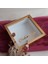 Gold Pleksi Kaplı 25X25 cm Fotoğraf Bölümsüz Isimli Ledsiz Gül Saklama Kutusu! Anı Çerçevesi! 1