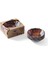 Melamin X6 Adet Desenli Çay Tabak 10CM (ÇAP:10CM Yuk 2.5cm 308GR) 1
