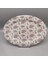 Melamin Basık Kayık Tabak Desenli 34,5 x 24,5 x 1,8 cm 164 gr 2