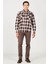 Pamuk Ekoseli Loose Fit Gömlek Erkek Gömlek W556B3H68 2
