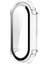 Mi band 8 Uyumlu Rubber 360° Ekran Kasa Koruyucu Kapak Kılıf 3