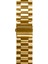 Apple Watch Tüm Modellere Uyumlu Metal Kıstırmalı Paslanmaz Çelik Gold Altın Renk 38 40 41 mm Kordon 1