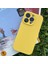 iPhone 13 Pro Uyumlu Kamera Koruyuculu Içi Kadife Lansman Mat Sarı Silikon Telefon Kılıfı 2