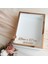 Beyaz 30X40 cm Fotoğraf Bölümsüz Yarı Bronz Isimli Ledli Gül Saklama Kutusu 2