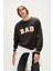 Felt Crewneck Antrasit Erkek Sweatshirt 1