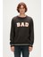 Felt Crewneck Antrasit Erkek Sweatshirt 2