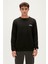 Re-World Recycle Siyah Baskılı Erkek Sweatshirt 2