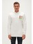 Bad Bear Rainbow Hoodie Off-White Beyaz Kapüşonlu Erkek Sweatshirt 1