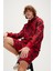 Bling Hoodie Maroon Bordo Kapüşonlu Erkek Sweatshirt 2