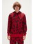Bling Hoodie Maroon Bordo Kapüşonlu Erkek Sweatshirt 3