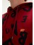 Bling Hoodie Maroon Bordo Kapüşonlu Erkek Sweatshirt 4
